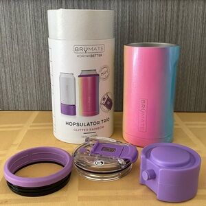 BRÜMATE Hopsulator Trio
Glitter Rainbow | 12/16oz Standard Cans